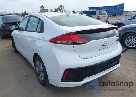2019 Hyundai Ioniq Hybrid Blue из США, поврежденный, VIN KMHC65LC3KU179902